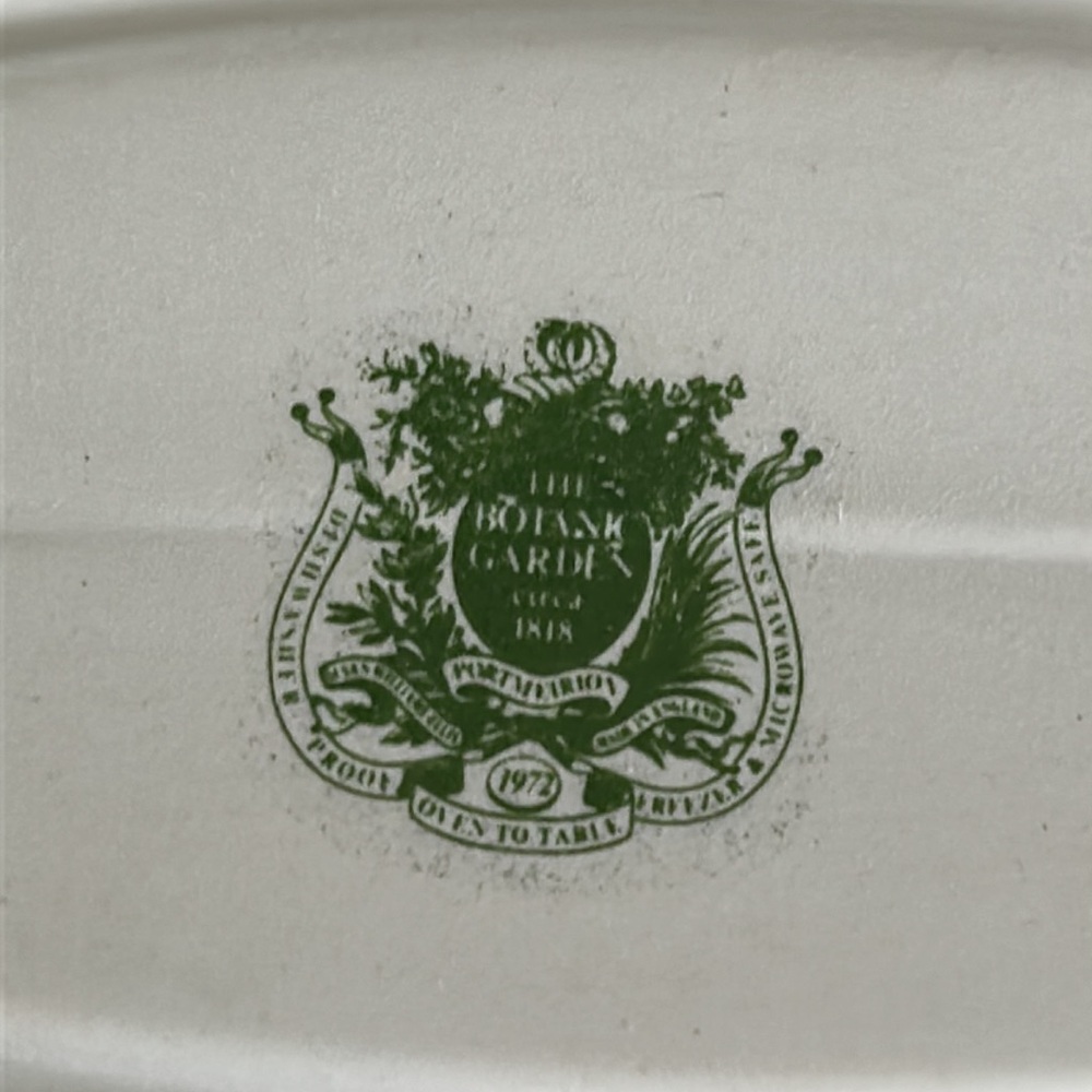 Portmeirion 11” oval Botanical Garden serving platter. - Picture 3 of 4